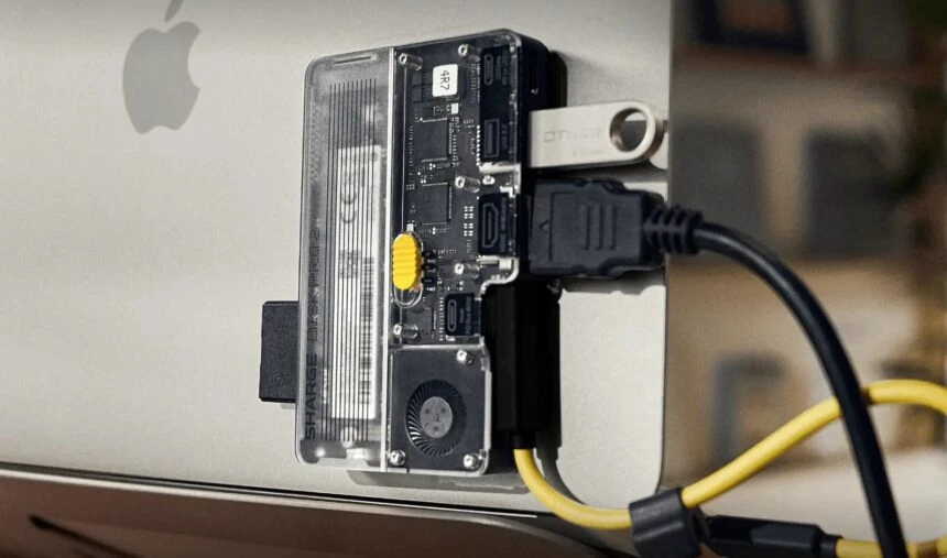 SHARGE Disk Pro 2 перетворює один USB-C на HDMI, SSD, USB, кардридер і зарядку